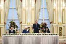 Prezident İlham Əliyev müqəddəs Ramazan ayı münasibətilə iftar mərasimində iştirak edib (YENİLƏNİB-2) (FOTO)