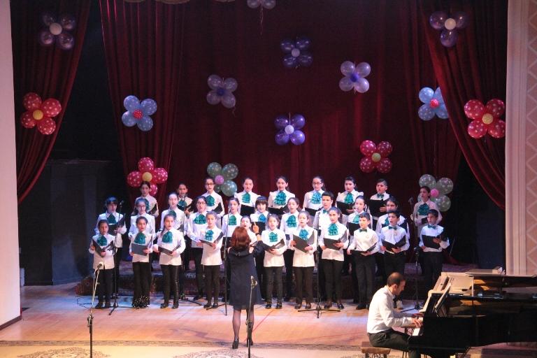 Musiqi məktəbinin yubileyi keçirilib (FOTO)