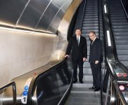 Prezident İlham Əliyev metronun “Sahil” stansiyasının əsaslı təmir və yenidənqurmadan sonra açılışında iştirak edib (YENİLƏNİB) (FOTO)