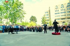 Qurtuluş gününə həsr olunmuş layihə baş tutub (FOTO)