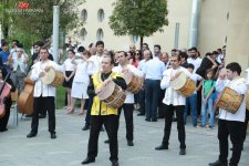Qurtuluş gününə həsr olunmuş layihə baş tutub (FOTO)