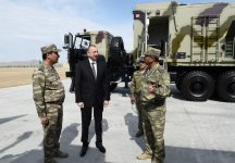 Prezident, Ali Baş Komandan İlham Əliyev Müdafiə Nazirliyinin “N” saylı hərbi hissəsinin açılışında iştirak edib (YENİLƏNİB) (FOTO)