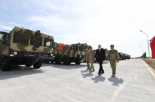 Prezident, Ali Baş Komandan İlham Əliyev Müdafiə Nazirliyinin “N” saylı hərbi hissəsinin açılışında iştirak edib (YENİLƏNİB) (FOTO)
