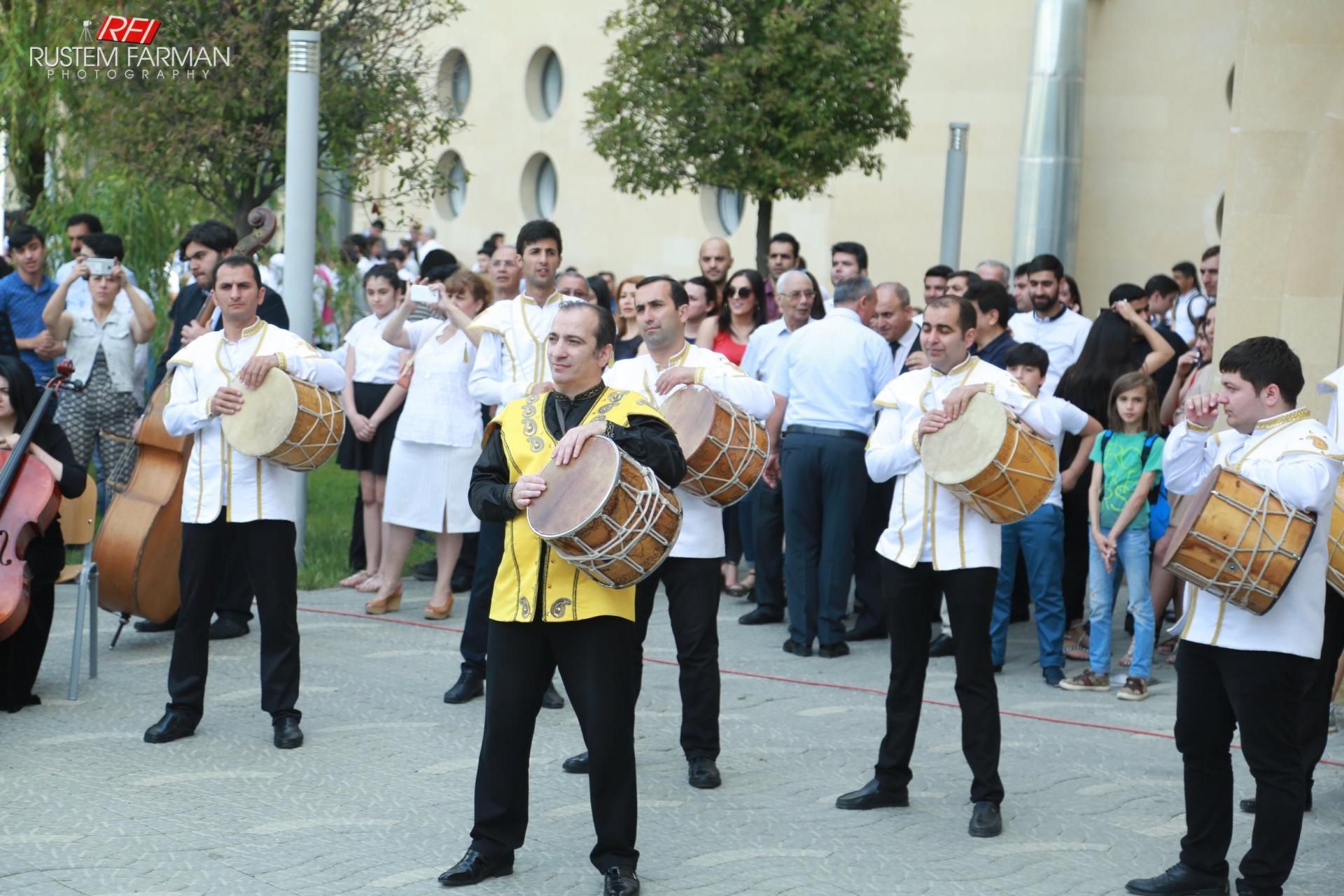 Qurtuluş gününə həsr olunmuş layihə baş tutub (FOTO)