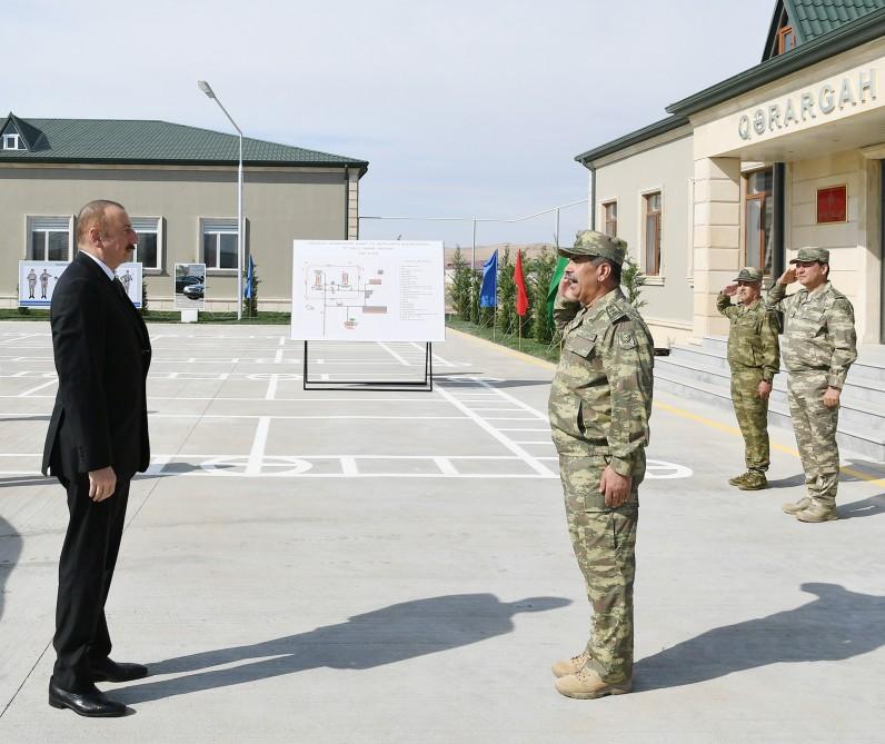Prezident, Ali Baş Komandan İlham Əliyev Müdafiə Nazirliyinin “N” saylı hərbi hissəsinin açılışında iştirak edib (YENİLƏNİB) (FOTO)