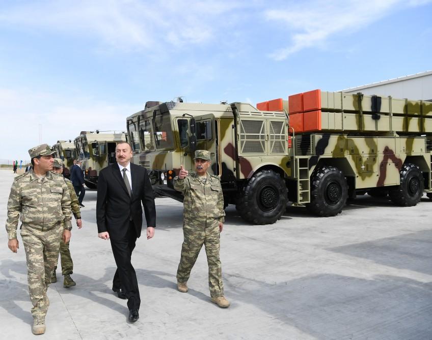 Prezident, Ali Baş Komandan İlham Əliyev Müdafiə Nazirliyinin “N” saylı hərbi hissəsinin açılışında iştirak edib (YENİLƏNİB) (FOTO)
