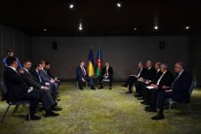 Azərbaycan və Ukrayna prezidentlərinin Əskişəhərdə görüşü olub (FOTO) (YENİLƏNİB)