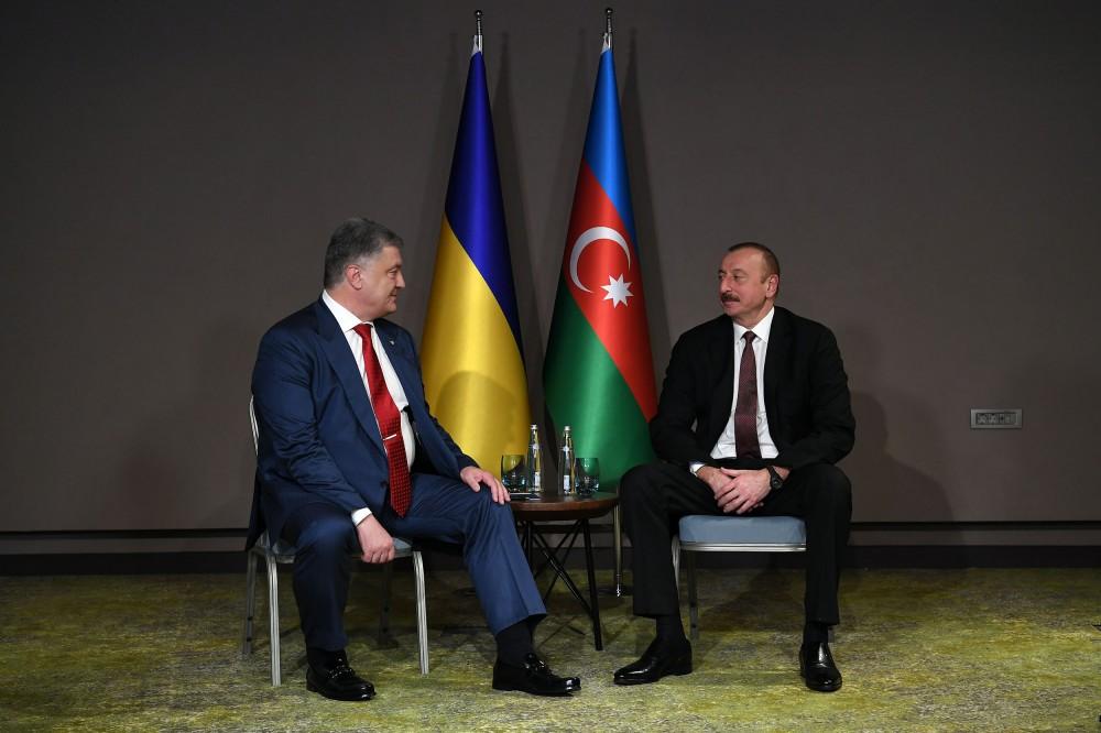 Azərbaycan və Ukrayna prezidentlərinin Əskişəhərdə görüşü olub (FOTO) (YENİLƏNİB)