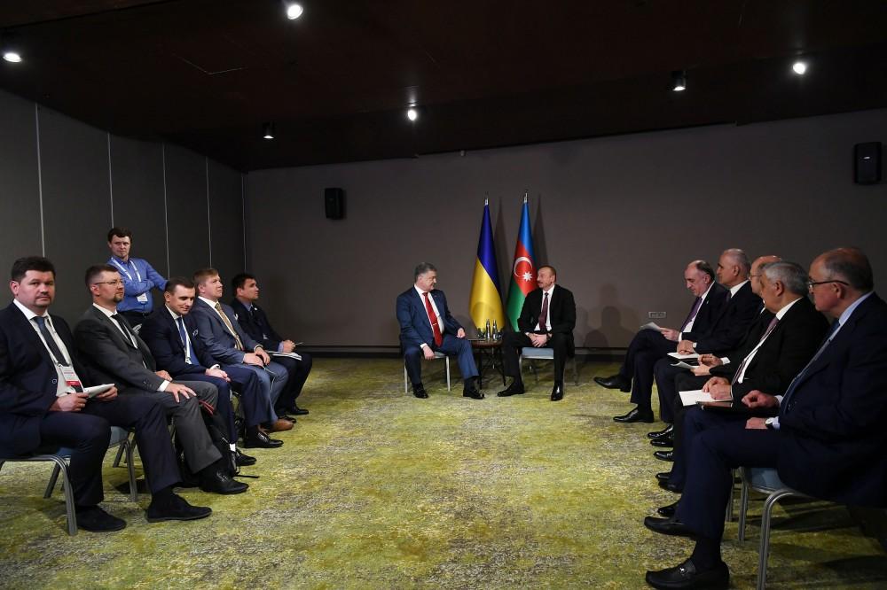 Azərbaycan və Ukrayna prezidentlərinin Əskişəhərdə görüşü olub (FOTO) (YENİLƏNİB)