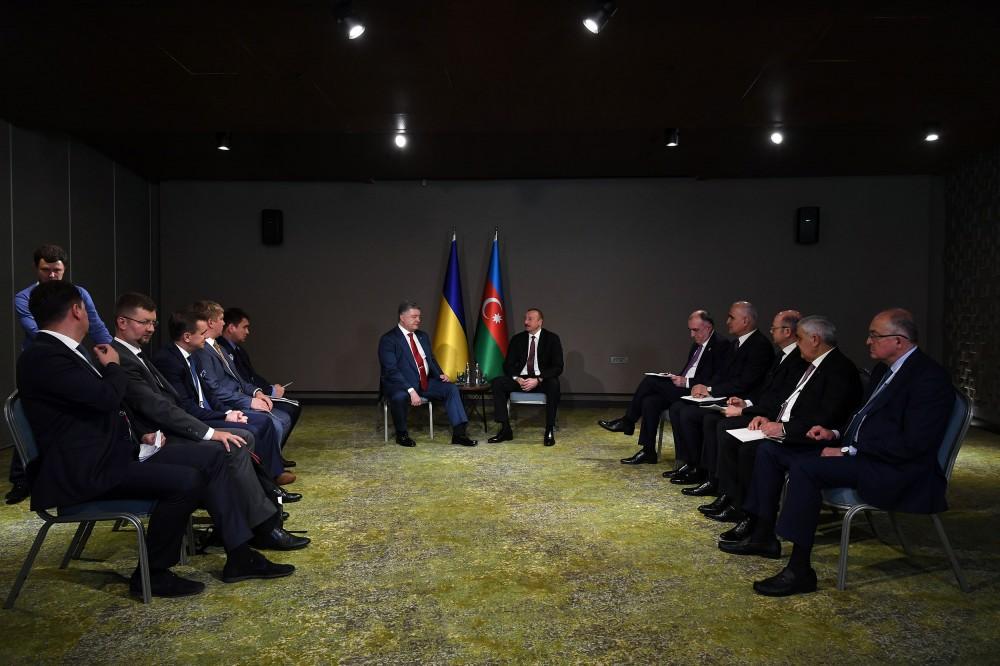 Azərbaycan və Ukrayna prezidentlərinin Əskişəhərdə görüşü olub (FOTO) (YENİLƏNİB)