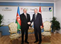 Prezident İlham Əliyevin Əskişəhərdə Prezident Rəcəb Tayyib Ərdoğanla  görüşü olub (FOTO)