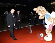 Azərbaycan Prezidenti İlham Əliyev Rusiya Federasiyasına işgüzar səfərə gəlib (FOTO)