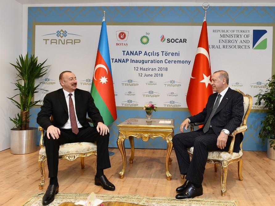 Prezident İlham Əliyevin Əskişəhərdə Prezident Rəcəb Tayyib Ərdoğanla  görüşü olub (FOTO)