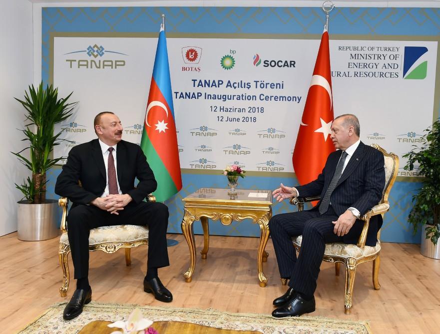 Prezident İlham Əliyevin Əskişəhərdə Prezident Rəcəb Tayyib Ərdoğanla  görüşü olub (FOTO)