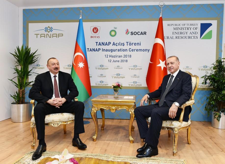 Prezident İlham Əliyevin Əskişəhərdə Prezident Rəcəb Tayyib Ərdoğanla  görüşü olub (FOTO)