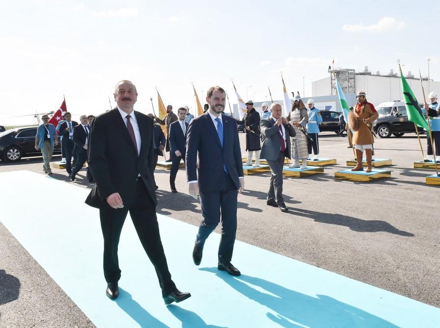 Prezident İlham Əliyev Türkiyədə TANAP layihəsinin açılış mərasimində iştirak edib (FOTO) (YENİLƏNİB)