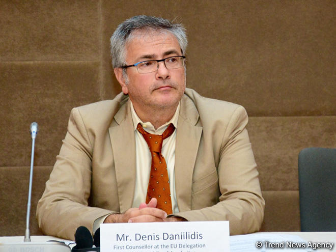 Denis Daniilidis: "Cənub Qaz Dəhlizi"nin işə salınması Azərbaycan və Avropa İttifaqı üçün xoşbəxt məqamdır