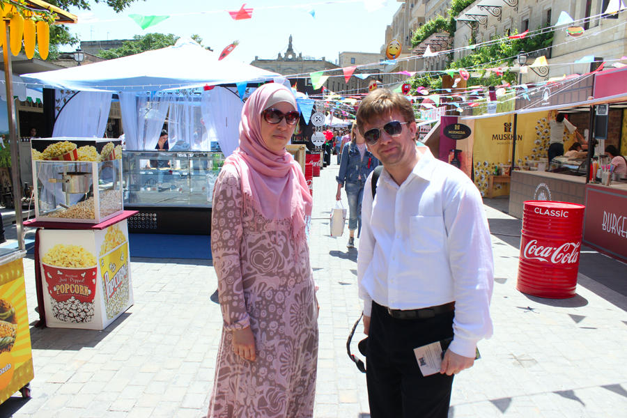 İçəri Şəhərdə Baku Summer Food Fest yemək festivalı başladı (FOTO)