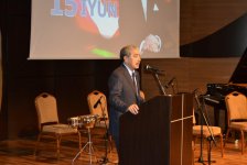 Beynəlxalq Muğam Mərkəzində Milli Qurtuluş gününə həsr olunmuş təntənəli tədbir kecirilib (FOTO)