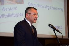 Bakıda Ümumdünya Qaçqınlar Günü ilə bağlı tədbir keçirilib (FOTO)