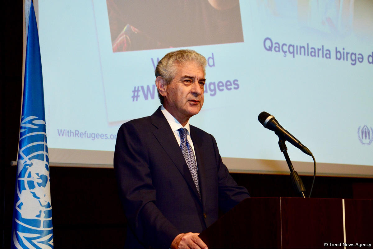 Bakıda Ümumdünya Qaçqınlar Günü ilə bağlı tədbir keçirilib (FOTO)