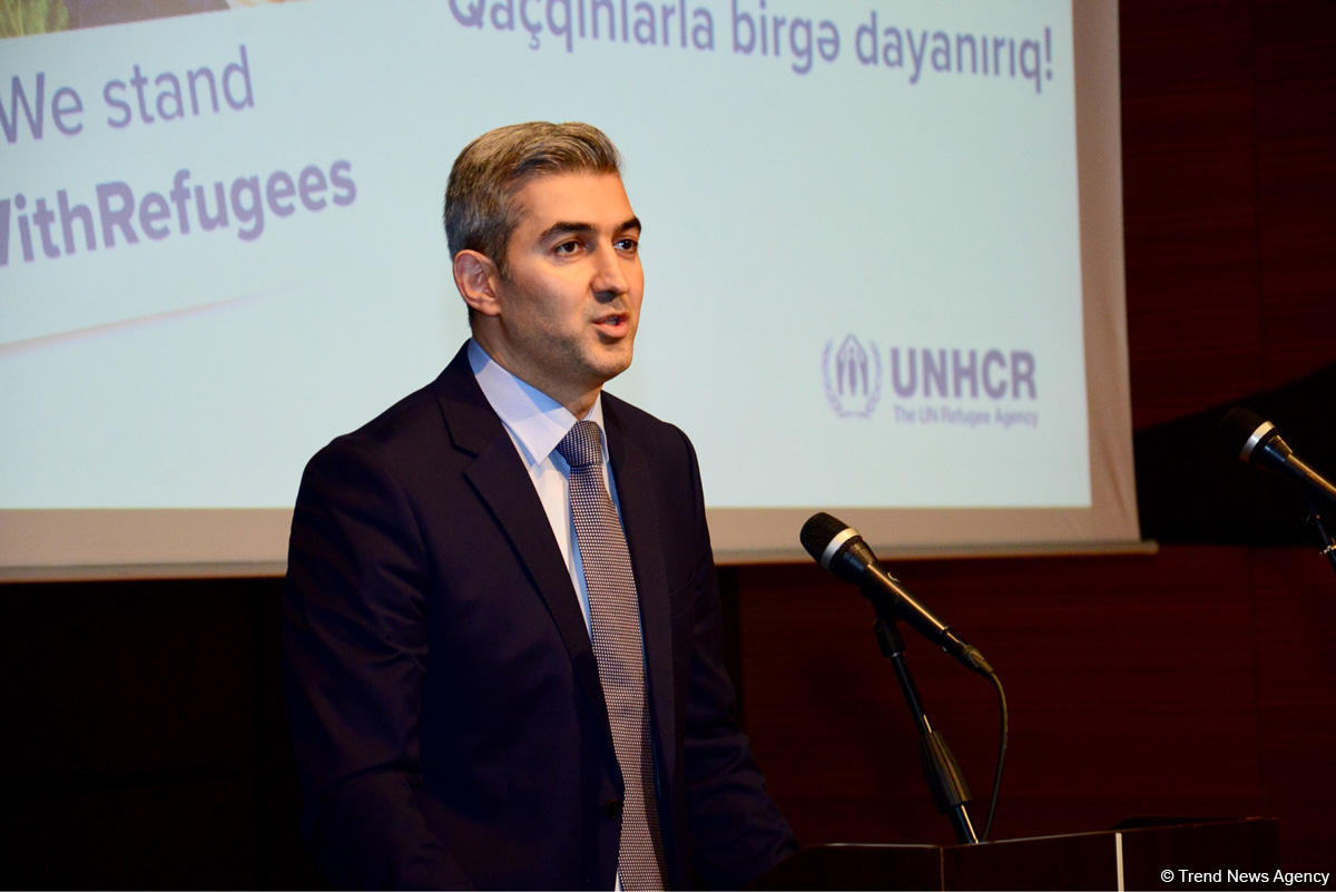 Bakıda Ümumdünya Qaçqınlar Günü ilə bağlı tədbir keçirilib (FOTO)