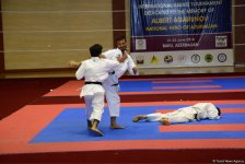 Milli Qəhrəman Albert Aqarunovun xatirəsinə həsr olunan beynəlxalq karate turniri keçirilir (FOTO)