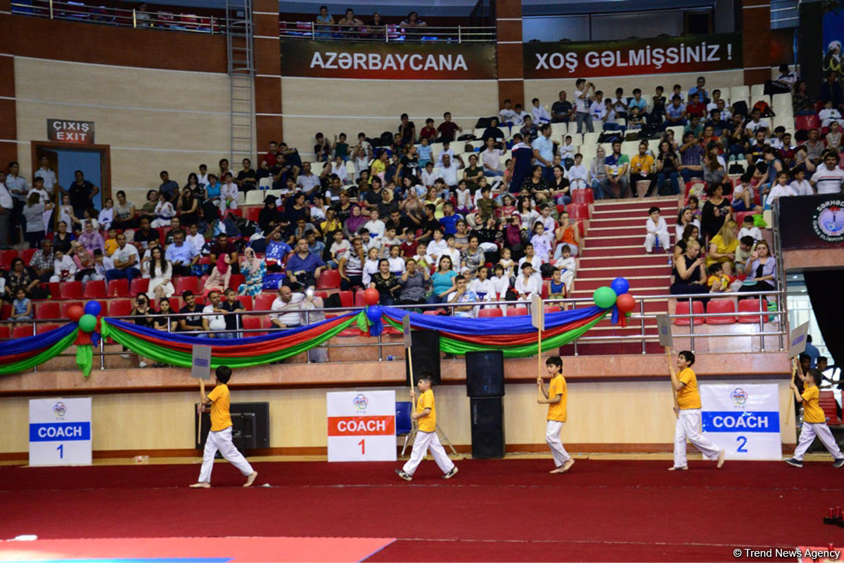 Milli Qəhrəman Albert Aqarunovun xatirəsinə həsr olunan beynəlxalq karate turniri keçirilir (FOTO)