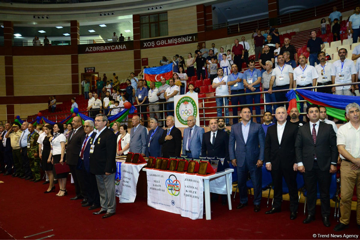 Milli Qəhrəman Albert Aqarunovun xatirəsinə həsr olunan beynəlxalq karate turniri keçirilir (FOTO)