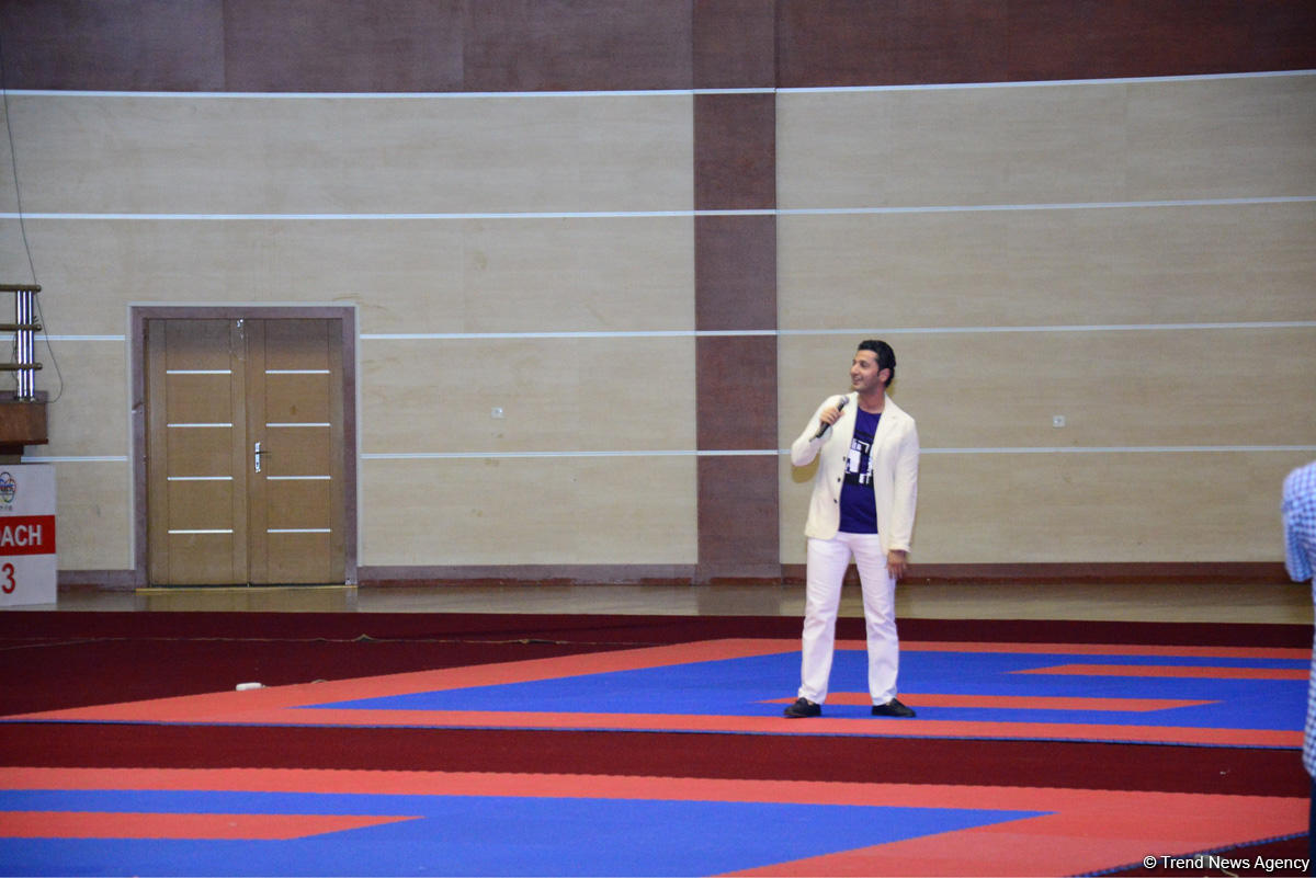 Milli Qəhrəman Albert Aqarunovun xatirəsinə həsr olunan beynəlxalq karate turniri keçirilir (FOTO)