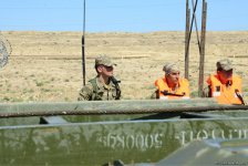 Mühəndis-İstehkam Qoşunları təlim keçirib (FOTO/VİDEO)