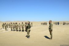 Mühəndis-İstehkam Qoşunları təlim keçirib (FOTO/VİDEO)