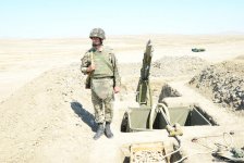Mühəndis-İstehkam Qoşunları təlim keçirib (FOTO/VİDEO)