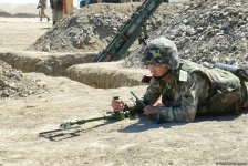 Mühəndis-İstehkam Qoşunları təlim keçirib (FOTO/VİDEO)