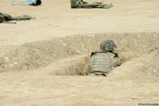Mühəndis-İstehkam Qoşunları təlim keçirib (FOTO/VİDEO)
