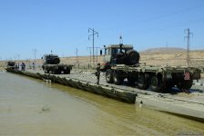 Mühəndis-İstehkam Qoşunları təlim keçirib (FOTO/VİDEO)