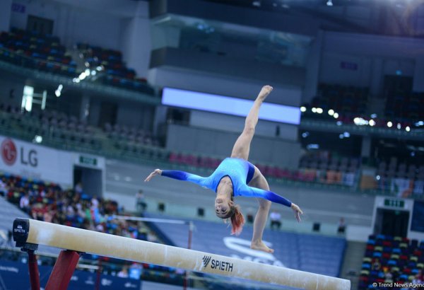 Yeniyetmələrin Olimpiya Oyunlarına vəsiqə uğrunda azərbaycanlı gimnastların çıxışları başlayıb (FOTOREPORTAJ)