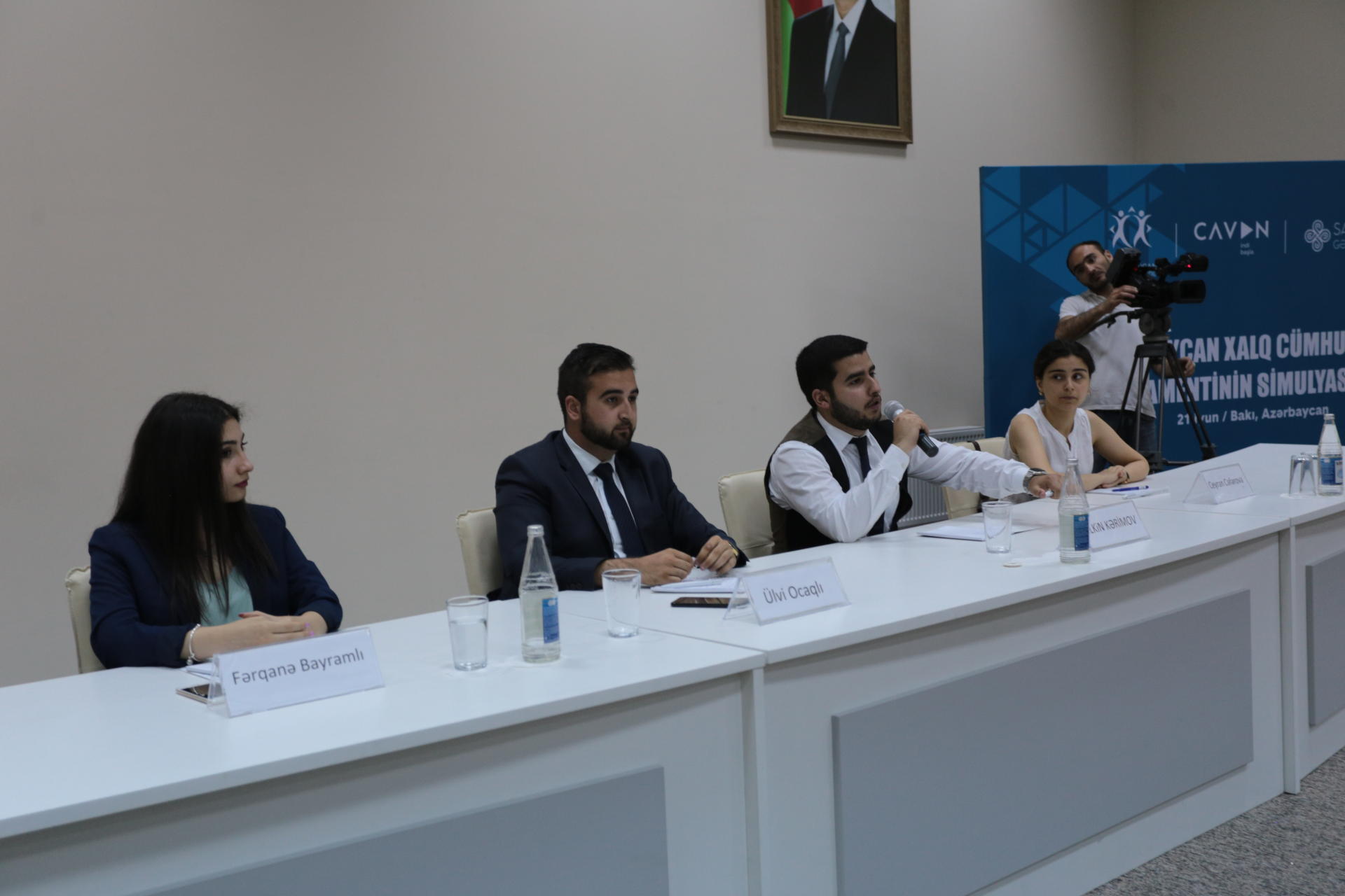"Azərbaycan Xalq Cümhuriyyəti Parlamentinin Simulyasiyası" adlı tədbir keçirilib (FOTO)