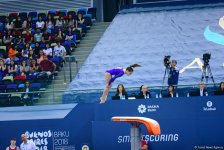 32 ölkədən olan gimnastlar Bakıda Yeniyetmələrin Olimpiya Oyunlarına vəsiqə uğrunda mübarizə aparır (FOTOREPORTAJ)