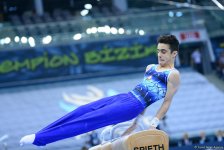 Yeniyetmələrin Olimpiya Oyunlarına vəsiqə uğrunda azərbaycanlı gimnastların çıxışları başlayıb (FOTOREPORTAJ)