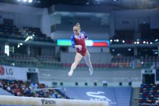 32 ölkədən olan gimnastlar Bakıda Yeniyetmələrin Olimpiya Oyunlarına vəsiqə uğrunda mübarizə aparır (FOTOREPORTAJ)
