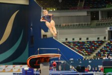 Yeniyetmələrin Olimpiya Oyunlarına idman gimnastikası üzrə təsnifat yarışlarından ən yaddaqalan məqamlar - FOTOSESSİYA