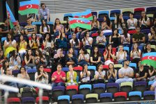 32 ölkədən olan gimnastlar Bakıda Yeniyetmələrin Olimpiya Oyunlarına vəsiqə uğrunda mübarizə aparır (FOTOREPORTAJ)