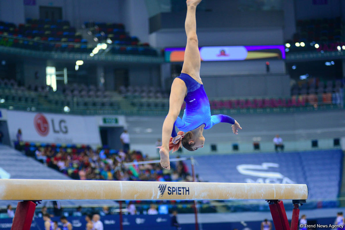 Yeniyetmələrin Olimpiya Oyunlarına vəsiqə uğrunda azərbaycanlı gimnastların çıxışları başlayıb (FOTOREPORTAJ)