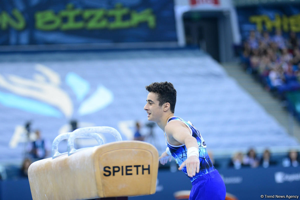 Yeniyetmələrin Olimpiya Oyunlarına vəsiqə uğrunda azərbaycanlı gimnastların çıxışları başlayıb (FOTOREPORTAJ)