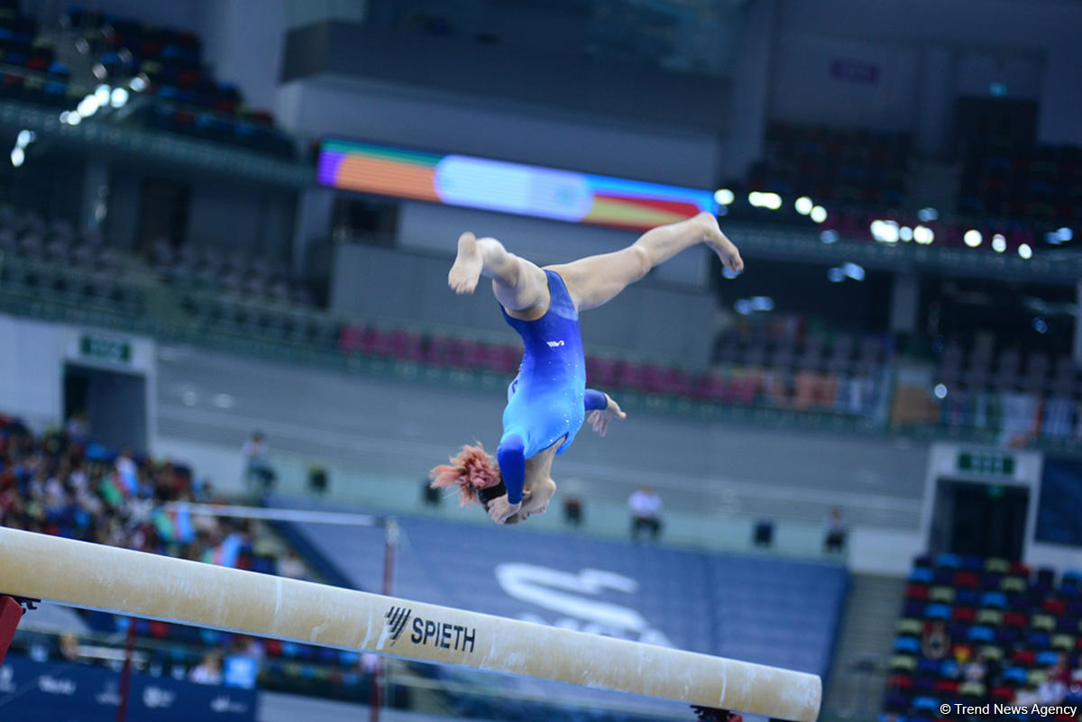 Yeniyetmələrin Olimpiya Oyunlarına vəsiqə uğrunda azərbaycanlı gimnastların çıxışları başlayıb (FOTOREPORTAJ)