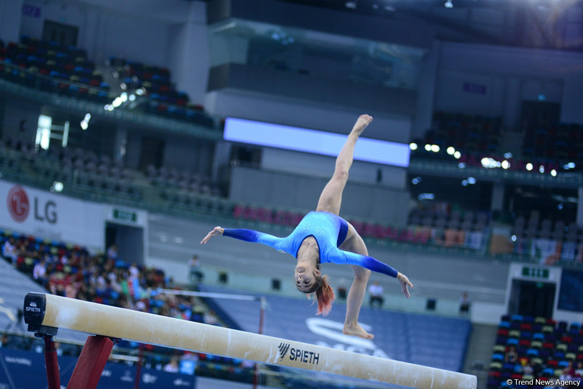 Yeniyetmələrin Olimpiya Oyunlarına vəsiqə uğrunda azərbaycanlı gimnastların çıxışları başlayıb (FOTOREPORTAJ)
