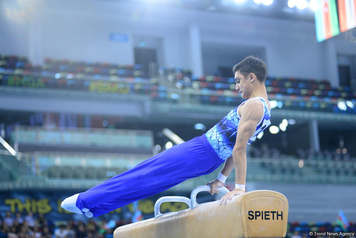 Yeniyetmələrin Olimpiya Oyunlarına vəsiqə uğrunda azərbaycanlı gimnastların çıxışları başlayıb (FOTOREPORTAJ)