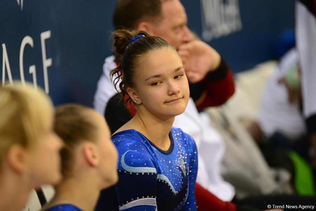 Yeniyetmələrin Olimpiya Oyunlarına idman gimnastikası üzrə təsnifat yarışlarından ən yaddaqalan məqamlar - FOTOSESSİYA