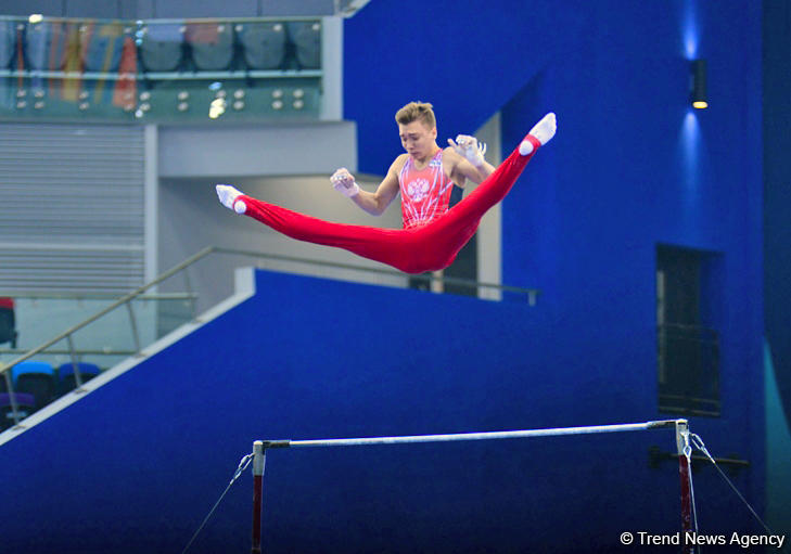 Yeniyetmələrin Olimpiya Oyunlarına idman gimnastikası üzrə təsnifat yarışlarından ən yaddaqalan məqamlar - FOTOSESSİYA